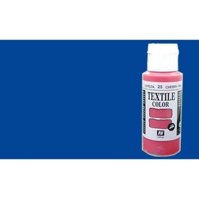 Textil Vallejo Azul Cobalto, 60 ml.