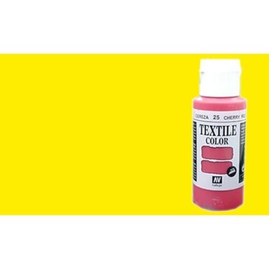Textil Vallejo Amarelo Fluorescente, 60 ml.