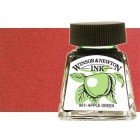 Tinta Desenho Vermelho Escuro, Winsor & Newton, 14 ml.