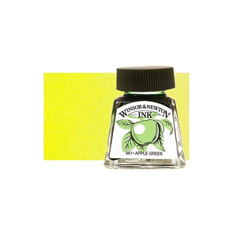 Tinta Desenho Amarelo Canario, Winsor & Newton, 14 ml.
