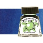 Tinta Desenho Azul Ultramarino, Winsor & Newton, 14 ml.