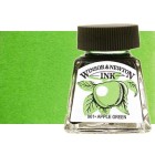 Tinta Desenho, Verde Maça, Winsor & Newton, 14 ml.