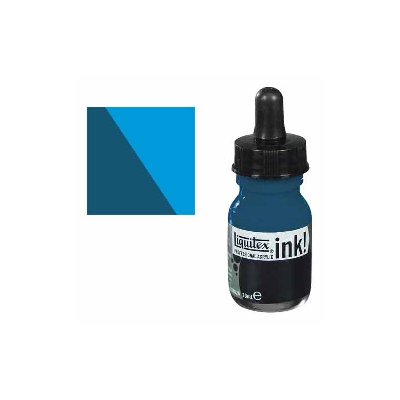 Materiais Belas Artes - Tinta Acrilica Liquitex Turquesa Escuro, 30 ml. | totenart.com
