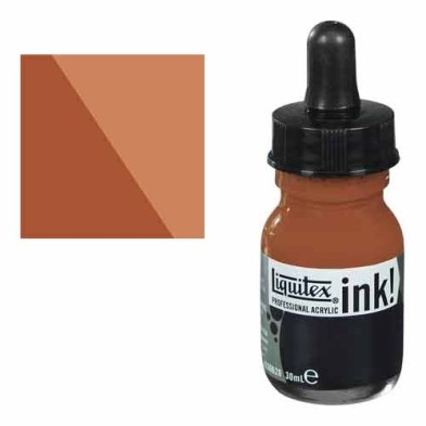 Materiais Belas Artes - Tinta Acrilica Liquitex Cobre Rico Iridiscente, 30 ml. | totenart.com