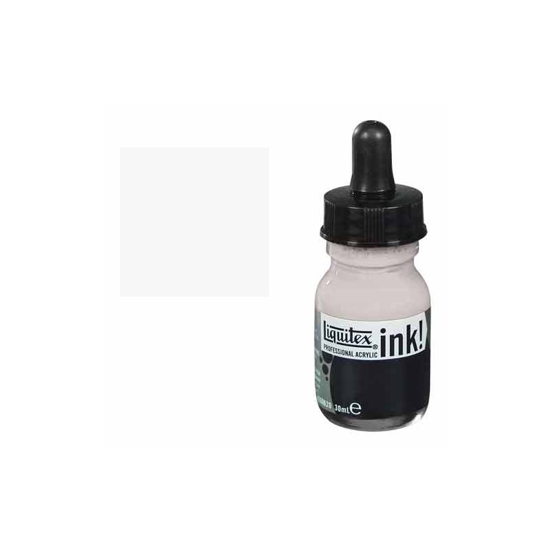 Materiais Belas Artes - Tinta Acrilica Liquitex Branco Titanio, 30 ml. | totenart.com