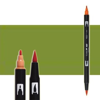 Marcador Tombow Dark Olive dual brush pen