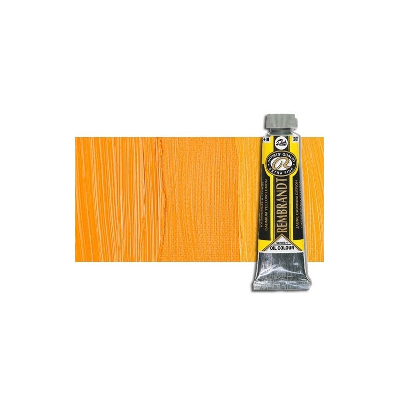 Materiais Belas Artes - Óleo Rembrandt cor Amarelo Cádmio Escuro (40 ml.) 210 | totenart.com