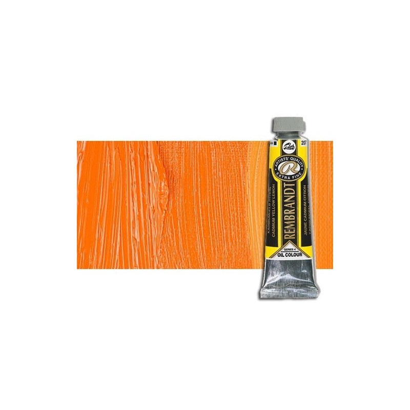 Materiais Belas Artes - Óleo Rembrandt cor Laranja Cádmio (40 ml.) 211 | totenart.com