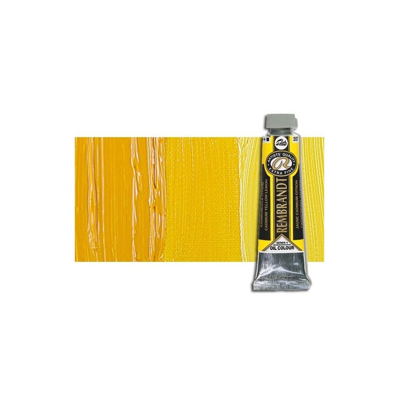 Materiais Belas Artes - Óleo Rembrandt cor Amarelo Transparente Médio (40 ml.) 272 | totenart.com
