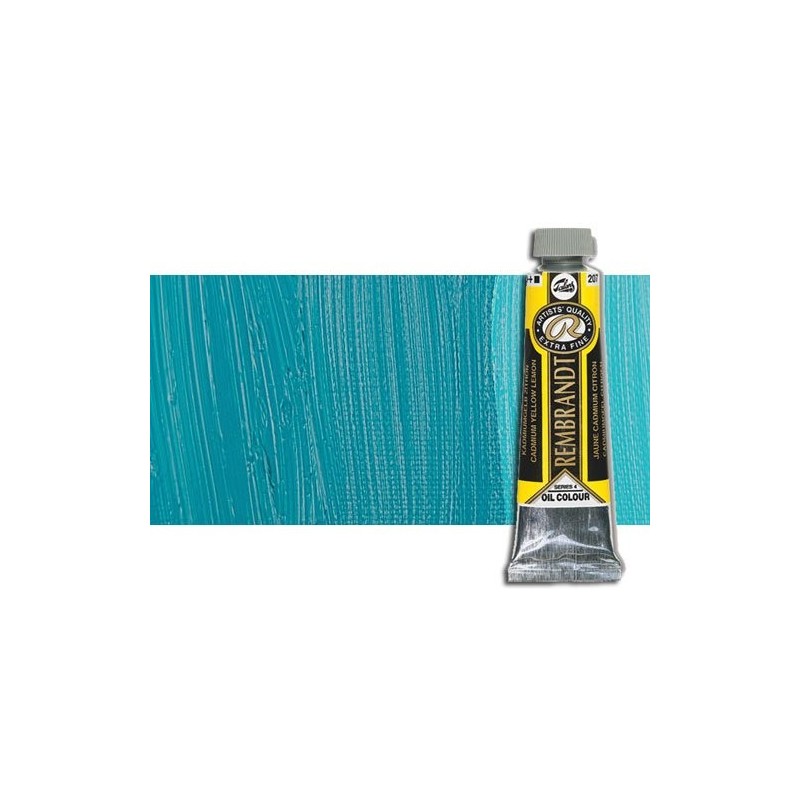 Materiais Belas Artes - Óleo Rembrandt cor Azul Turquesa Phthalo (40 ml.) 565 | totenart.com