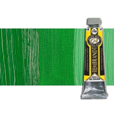 Materiais Belas Artes - Óleo Rembrandt cor Verde Permanente Claro (40 ml.) 618 | totenart.com