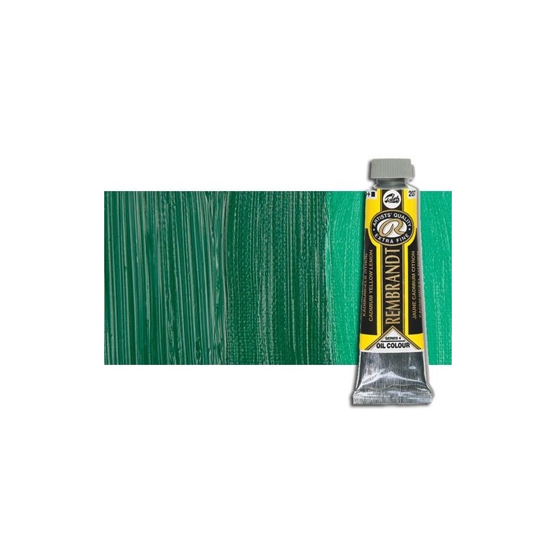 Materiais Belas Artes - Óleo Rembrandt cor Verde Permanente Escuro (40 ml.) 619 | totenart.com