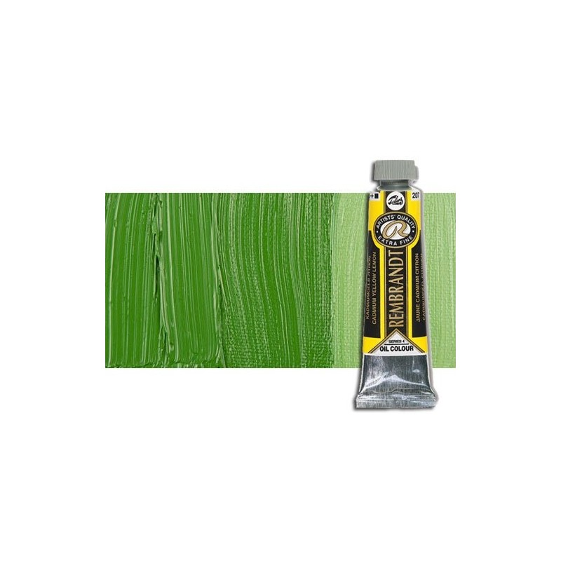 Materiais Belas Artes - Óleo Rembrandt cor Cinábrio Verde Médio (40 ml.) 625 | totenart.com