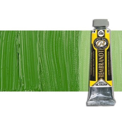 Materiais Belas Artes - Óleo Rembrandt cor Cinábrio Verde Médio (40 ml.) 625 | totenart.com