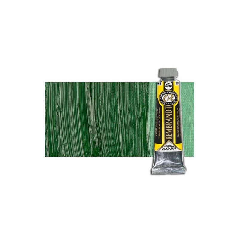 Materiais Belas Artes - Óleo Rembrandt cor Cinábrio Verde Escuro (40 ml.) 627 | totenart.com