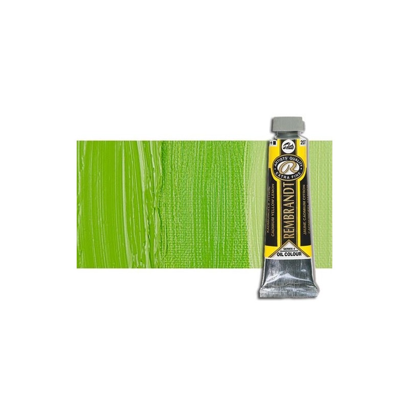 Materiais Belas Artes - Óleo Rembrandt cor Verde Amarelo Permanente (40 ml.) 633 | totenart.com