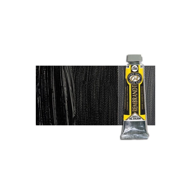 Materiais Belas Artes - Óleo Rembrandt cor Preto Bujão 40 ml.) 702 | totenart.com