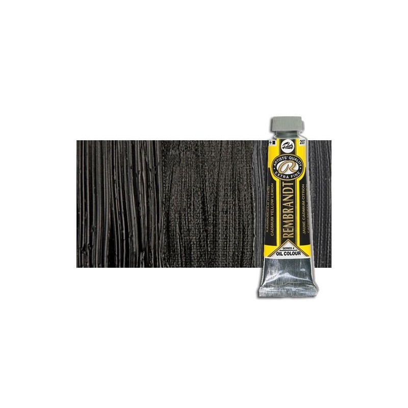 Materiais Belas Artes - Óleo Rembrandt cor Preto Óxido 735 (40 ml.) | totenart.com