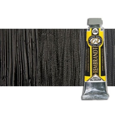 Materiais Belas Artes - Óleo Rembrandt cor Preto Óxido 735 (40 ml.) | totenart.com
