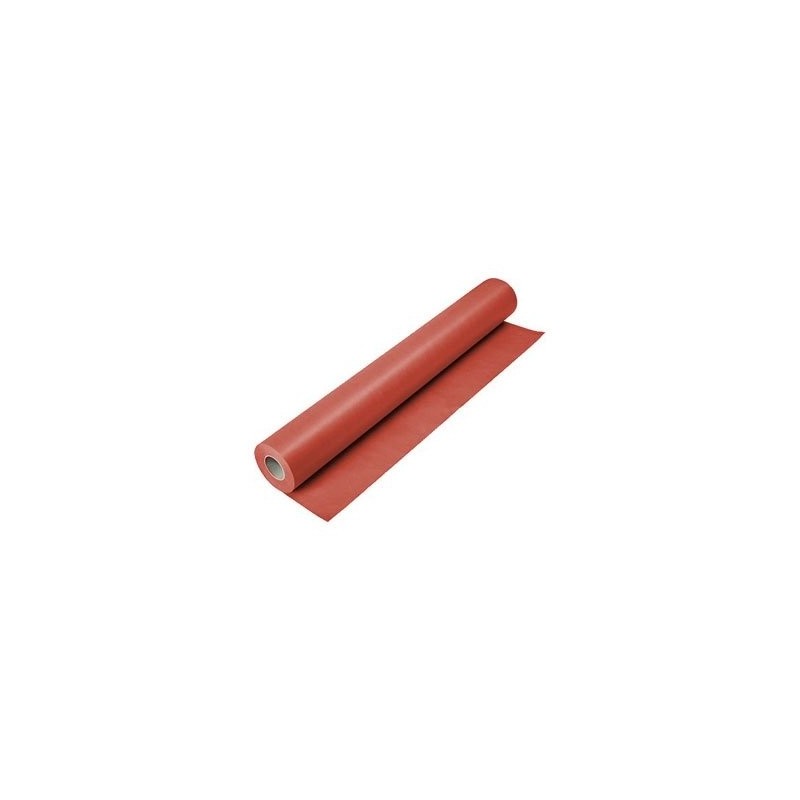 Rolo Kraft Verjurado Rojo, 1x5 mts.