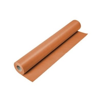 Rolo Kraft Verjurado Naranja, 1x5 mts.