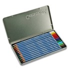 Materiais Belas Artes - Caixa metal lapiz aquarelaveis Cretacolor Marino 12 uds.  | totenart.com