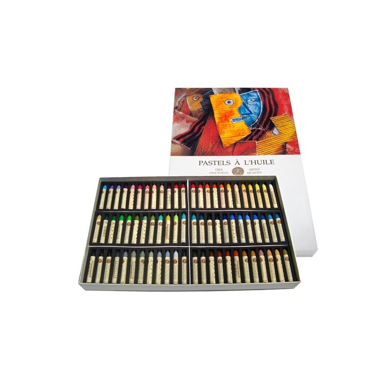 Materiais Belas Artes - Estojo Pastel al Oleo Sennelier 48 cores, Set Universal | totenart.com