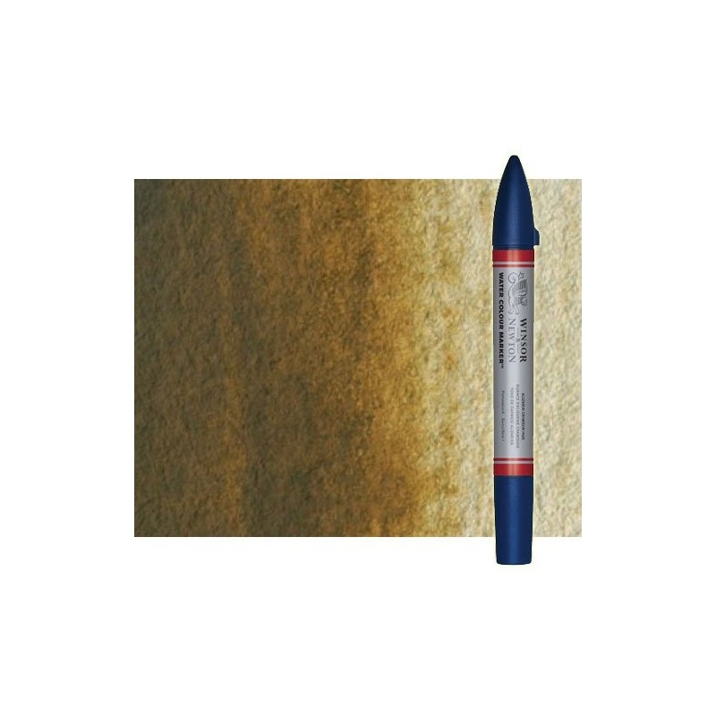 Materiais Belas Artes - Marcardor aquarela sombra natural Winsor & Newton doble ponta pinceis | totenart.com