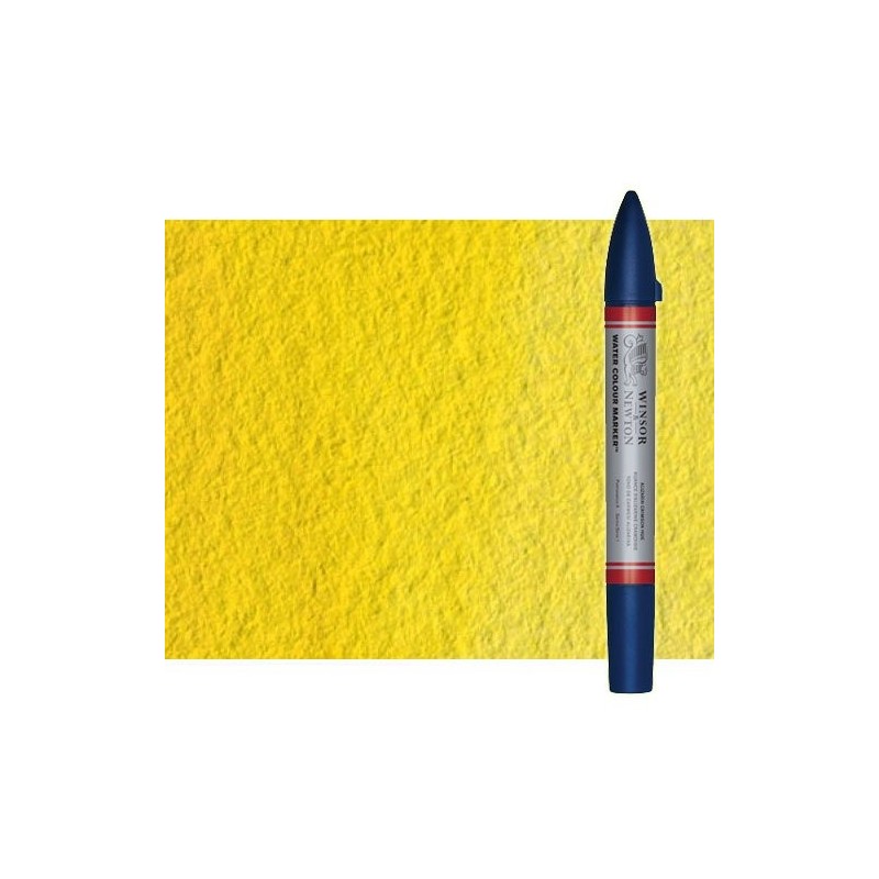 Materiais Belas Artes - Marcardor aquarela amarelo claro cadmio tono Winsor & Newton doble ponta pinceis | totenart.com