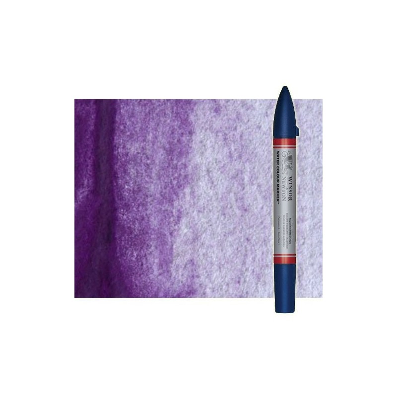 Materiais Belas Artes - Marcardor aquarela malva Winsor & Newton doble ponta pinceis | totenart.com