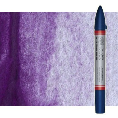 Materiais Belas Artes - Marcardor aquarela malva Winsor & Newton doble ponta pinceis | totenart.com