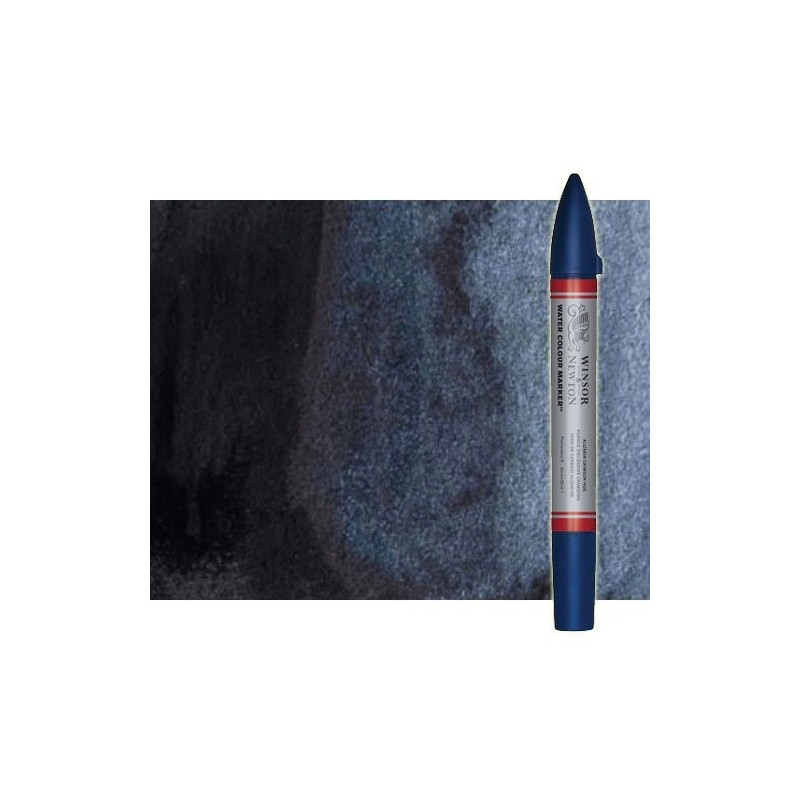 Materiais Belas Artes - Marcardor aquarela payne cinza Winsor & Newton doble ponta pinceis | totenart.com