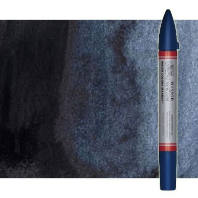 Materiais Belas Artes - Marcardor aquarela payne cinza Winsor & Newton doble ponta pinceis | totenart.com