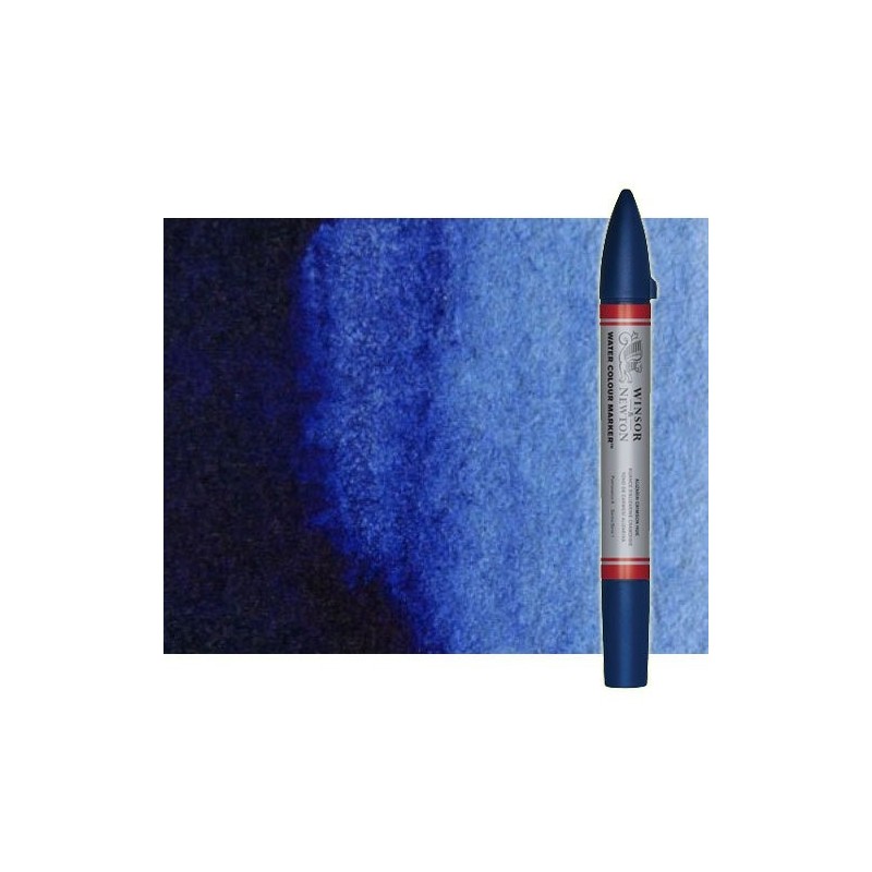 Materiais Belas Artes - Marcardor aquarela azul de prussia tono Winsor & Newton doble ponta pinceis | totenart.com