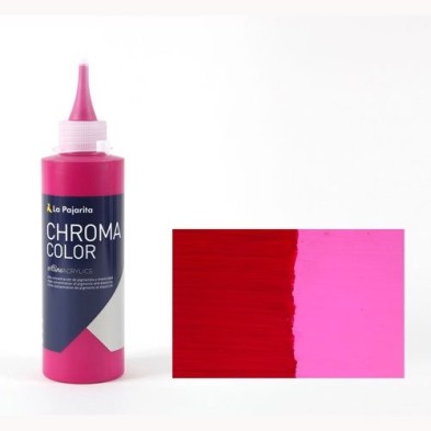 Materiais Belas Artes - Acrilico La Pajarita Magenta Primário Chroma Color (200 ml.) | totenart.com