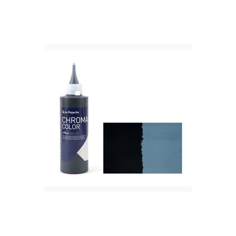 Materiais Belas Artes - Acrilico La Pajarita Cinza Payne Chroma Color (200 ml.) | totenart.com