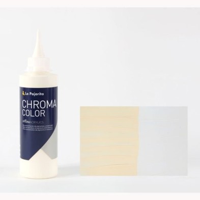 Materiais Belas Artes - Acrilico La Pajarita Marfim Chroma Color (200 ml.) | totenart.com