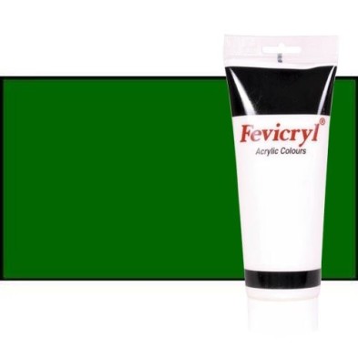 Materiais Belas Artes - Acrilico Fevicryl, Verde Esmeralda Ftalocianina, 200 ml. | totenart.com