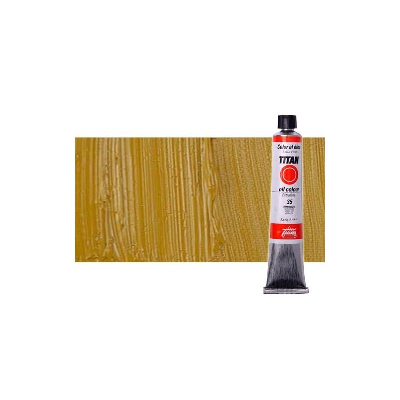 Materiais Belas Artes - Oleo Titan Extra Fino, Ouro Amarelo,  60 ml. | totenart.com