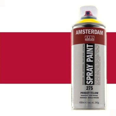Materiais Belas Artes - Acrilico Spray Carmim 318 Amsterdam 400 ml. | totenart.com