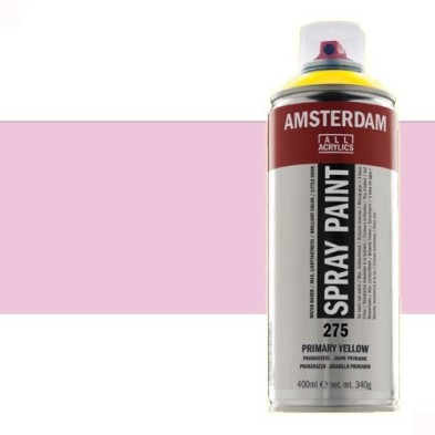 Materiais Belas Artes - Acrilico Spray Cor de Rosa claro 361 Amsterdam 400 ml. | totenart.com