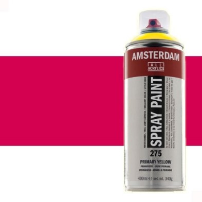 Materiais Belas Artes - Acrilico Spray Magenta Primário 369 Amsterdam 400 ml. | totenart.com