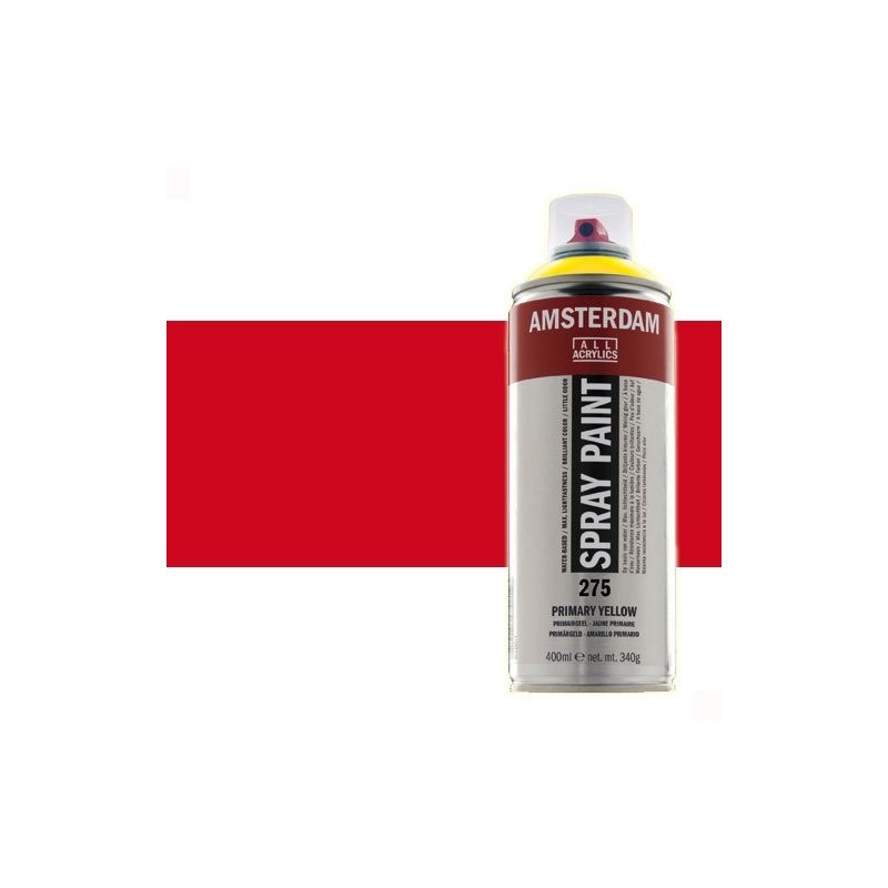 Materiais Belas Artes - Acrilico en spray Vermelho Naftol Escuro 399 Amsterdam 400 ml. | totenart.com