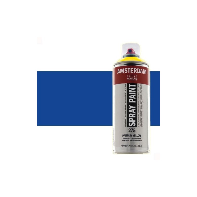 Materiais Belas Artes - Acrilico en spray Azul Ultramarino 504 Amsterdam 400 ml. | totenart.com