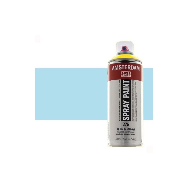 Materiais Belas Artes - Acrilico en spray Azul Celeste Claro 551 Amsterdam 400 ml. | totenart.com