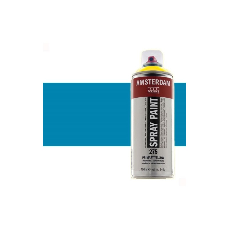 Materiais Belas Artes - Acrilico en spray Azul Brilhante 564 Amsterdam 400 ml. | totenart.com