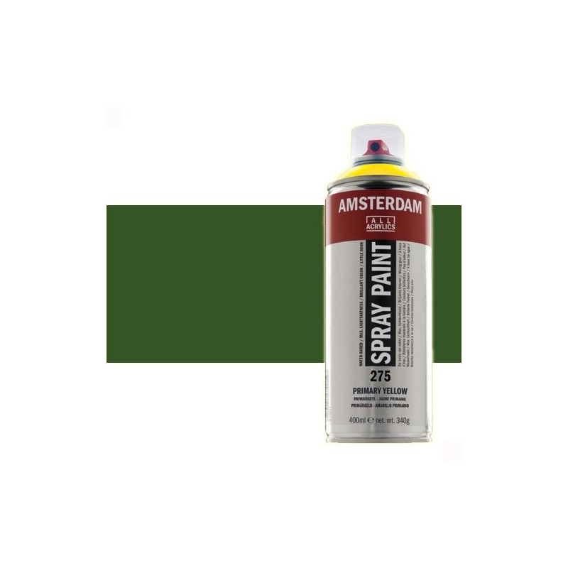 Materiais Belas Artes - Acrilico en spray Verde Oliva Escuro 622 Amsterdam 400 ml. | totenart.com