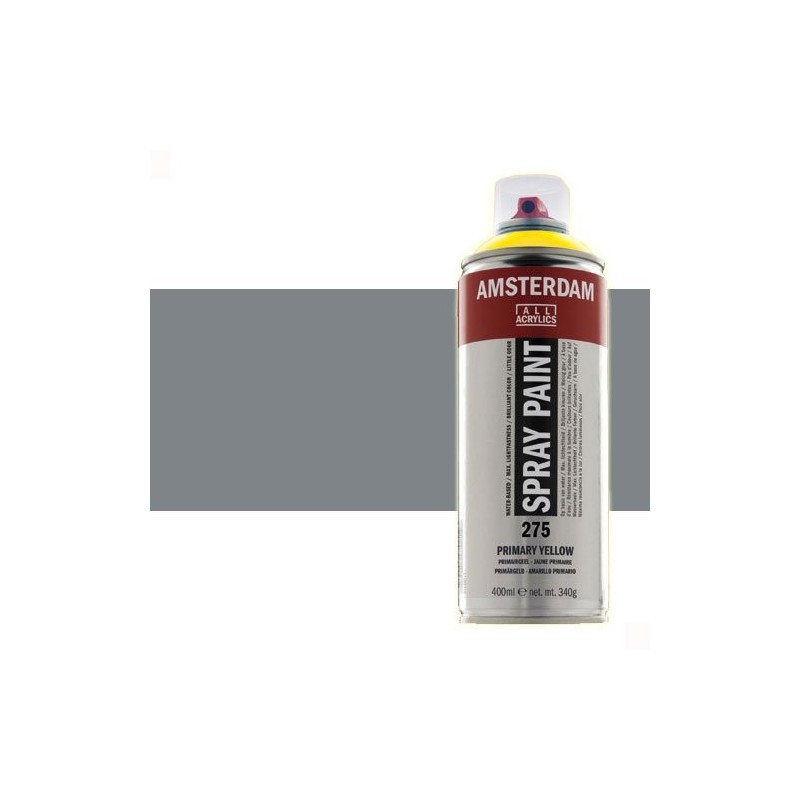 Materiais Belas Artes - Acrilico en spray Cinza Neutro 710 Amsterdam 400 ml. | totenart.com