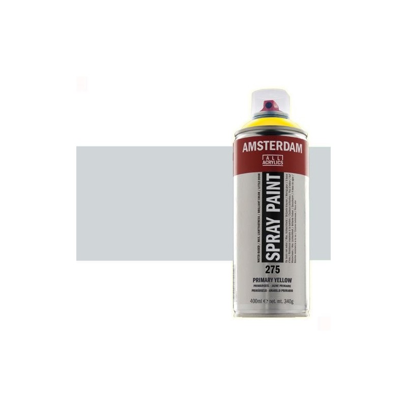 Materiais Belas Artes - Acrilico en spray Prata 800Amsterdam 400 ml. | totenart.com