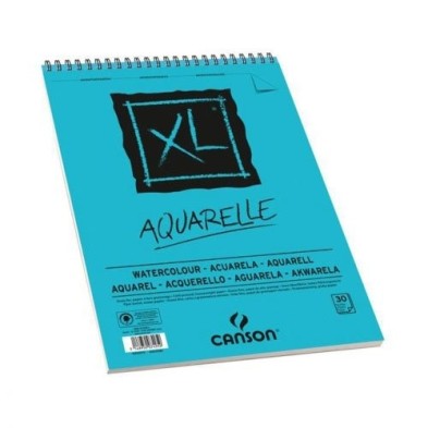 Materiais Belas Artes - Aguarela Canson 300 gr, A4, Gr. Fino, block 30 f. | totenart.com